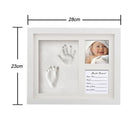 Newborn Baby Handprint Footprint Kit Casting Infant Baby DIY Non-toxic Souvenirs Gifts Imprint Soft Clay Inkpad for Baby