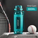 New 1.1L Water Bottle BPA Free Portable Leak-proof Shaker bottle Tritan Plastic Drinkware Outdoor Tour Gym
