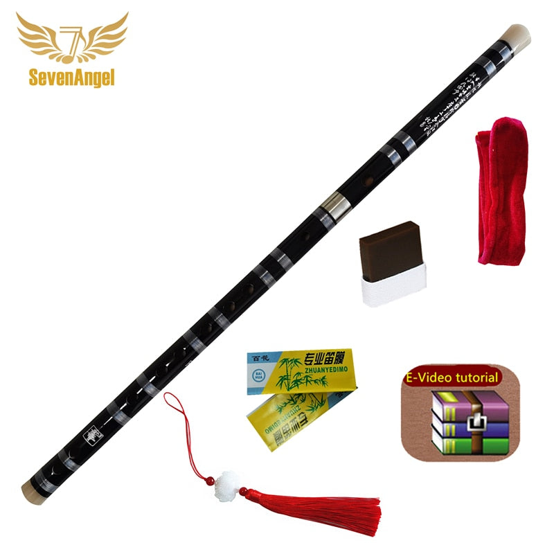 Flauta de bambú de alta calidad, instrumentos musicales de viento de madera profesionales, llave CDEFG, Flauta transversal Dizi china, 5 colores