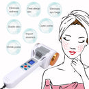 Hot Cold Hammer Skin Lifting Up Massager Ultrasound Cavitation Machine Cryotherapy LED Photon Rejuvenation Facial Eye Care Tool