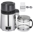 VEVOR 4L Pure Water Distiller Dental Distilled Water Filter Electric Distillation Purifier Water Bottle for Offices Home Use