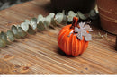 Creative country painted ceramic pumpkin ornaments garden gardening Halloween decoration gift Cute pumpkin desk decoration CL101