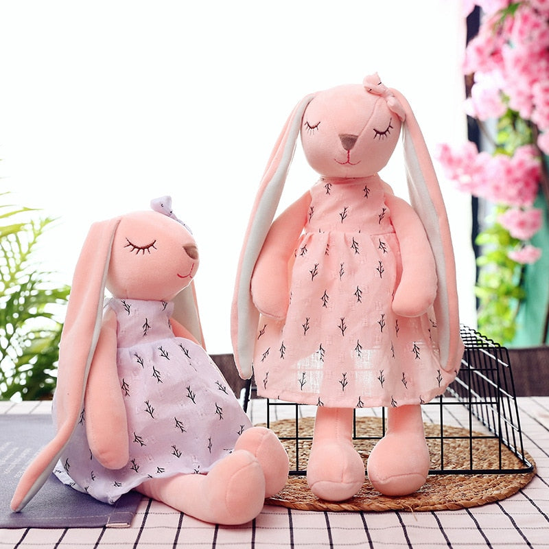 Cute Cartoon Animals Suffed Toys Soft Bunny Plush Toys For New Born Baby Appease Sleeping Toy Plush Baby Toys