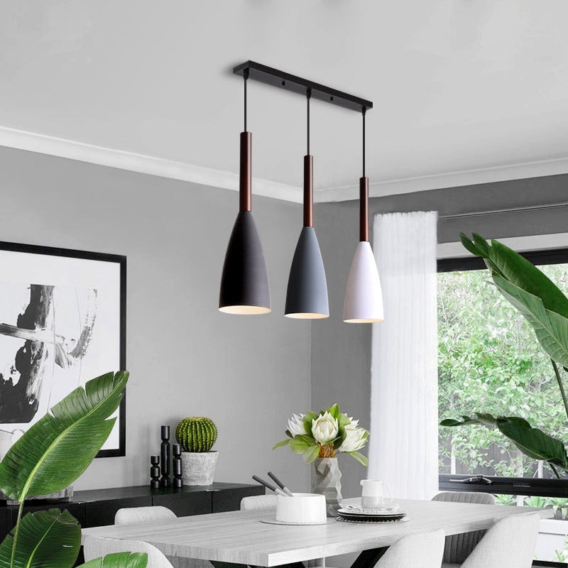 Kronleuchter Beleuchtung Moderne Lichtbeleuchtung Nordische minimalistische Lichter über hängender Deckenleuchte Moderner Kronleuchter für Wohnzimmer