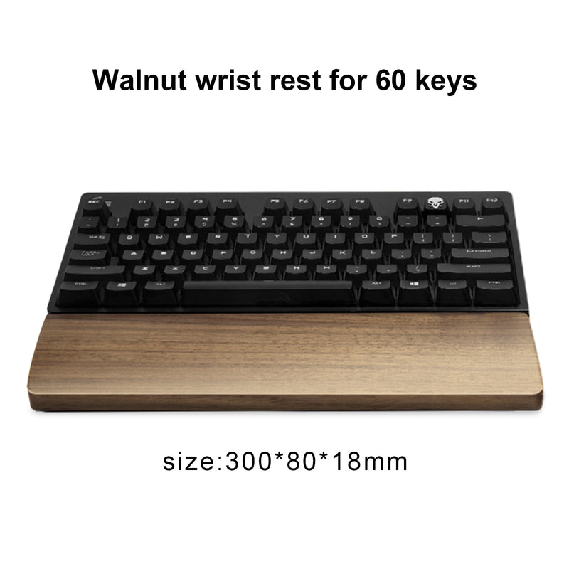 Walnut Wooden Keyboard Wrist Rest Vaydeer Ergonomic Gaming Desk Wrist Pad Support