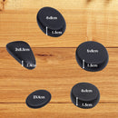 Juego de piedras de basalto para masaje con piedras calientes Tontin, salón de belleza, SPA con bolsa de calefacción de lona gruesa, alivio del dolor de espalda para el cuidado de la salud