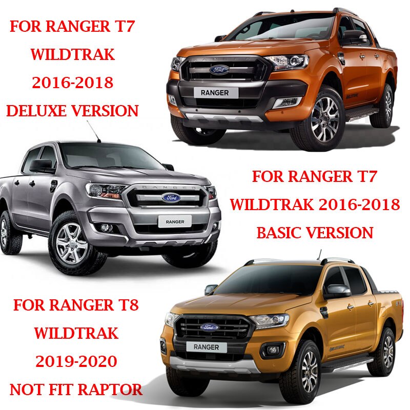 carbon fiber color Headlights cover for ford ranger T7 T8 wildtrak everest endeavour 2016 2017 2018 2019 2020 2021