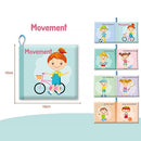 Sonajeros para bebés, juguete móvil, libro de tela de animales suaves, cochecito de recién nacido, juguete colgante para bebés, juguetes educativos de aprendizaje temprano para bebés de 0 a 12 meses