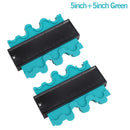 Onnfang 2Pcs/Packs Copy Gauge Duplicator Contour Scale Template Wood Marking Tools Tiling Measuring Ruler Woodworking Tools