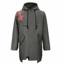 Anime Super Danganronpa 2 Komaeda Nagito Army Green Color Casual Jacket Men Hoodies ONLY Cosplay Costume Real Pockets Stock