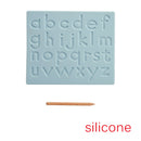 Montessori Tracing Board Wooden toy for girls boy Double Sided Uppercase &amp; Lowercase Letters number Educational game toy product