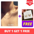 2021 Thin Snake Chain Necklace For Women Fashion Collar Gold Choker Necklaces Party Accessories Minimalist Jewelry
