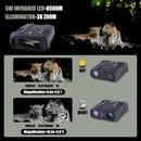 WILDGAMEPLUS WG500B 1080P HD Binoculares de visión nocturna 3.6-10.8 Zoom digital Infrarrojo Caza Visión nocturna Binocular IR Telescopio