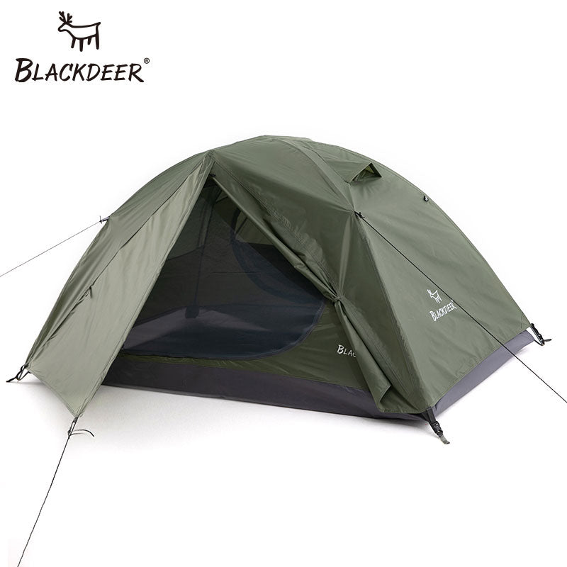 Blackdeer Archeos 2–3 Personen Rucksackreisen Zelt Outdoor Camping 4 Jahreszeiten Winterrock Zelt Doppelschicht wasserdicht Wandern Überleben