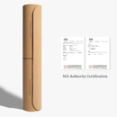 Jusenda, esterilla de Yoga TPE de corcho Natural de 5mm, esterillas de Fitness de 183x61cm, almohadilla de Pilates para gimnasio, esterilla deportiva para ejercicio de entrenamiento con línea corporal de posición