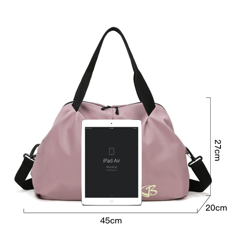 Women Gym Bag Sports Fitness Handbag Training Bags for Female Travel Dry And Wet Yoga Mat Sac De Sport Mochila Sporttas X51B