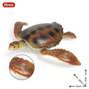 Oenux, animales de la vida marina de gran tamaño, modelo de figuras de acción de gran tiburón blanco suave, juguetes educativos realistas para regalo de niños