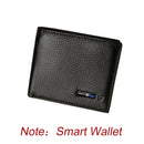 Smart Anti-lost Wallet Tracker  Genuine Leather Men wallets Soft Bluetooth-compatible Leather Purse Male Luxury Men&
