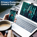 ANKNDO Webcam Cover Universal Phone Antispy Camera Cover para iPad Web Laptop PC Macbook Tablet lentes Etiqueta de privacidad para Xiaomi