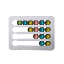 Nespresso Coffee Capsule Holder Stand Rotary Coffee Pod Tower Rack Rotatable Coffee Pod Storage Shelves Storage 24/40PCS Capsule