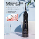 Irrigador Oral portátil Fairywill, USB, 300ml, recargable, irrigador Dental, limpiador de dientes, 3 modos para adultos