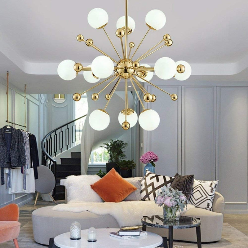 Sputnik Firework Chandelier Lighting Moderne Pendelleuchte / Deckenleuchte für Wohnzimmer Schlafzimmer Esszimmer