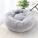 Soft Plush Pet Dog Bed Kennel Warm Pet Puppy Cushion For Small Large Dog House Cat Calming Bed Washable Mat Sofa Dogs Supplies