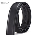 HIDUP Good Quality Real Genuine Leather Automatic Model Belt for Men Blue Colour Strap Only Without Buckle 3.5cm Width LUWJ17