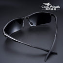 Cook Shark 2020 new aluminum magnesium sunglasses men&