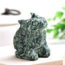 Muñeco tallado a mano de obsidiana Natural, piedra curativa de cristal pulido de dragón, decoración del hogar, figurita coleccionable de arte, manualidades, 1 ud.