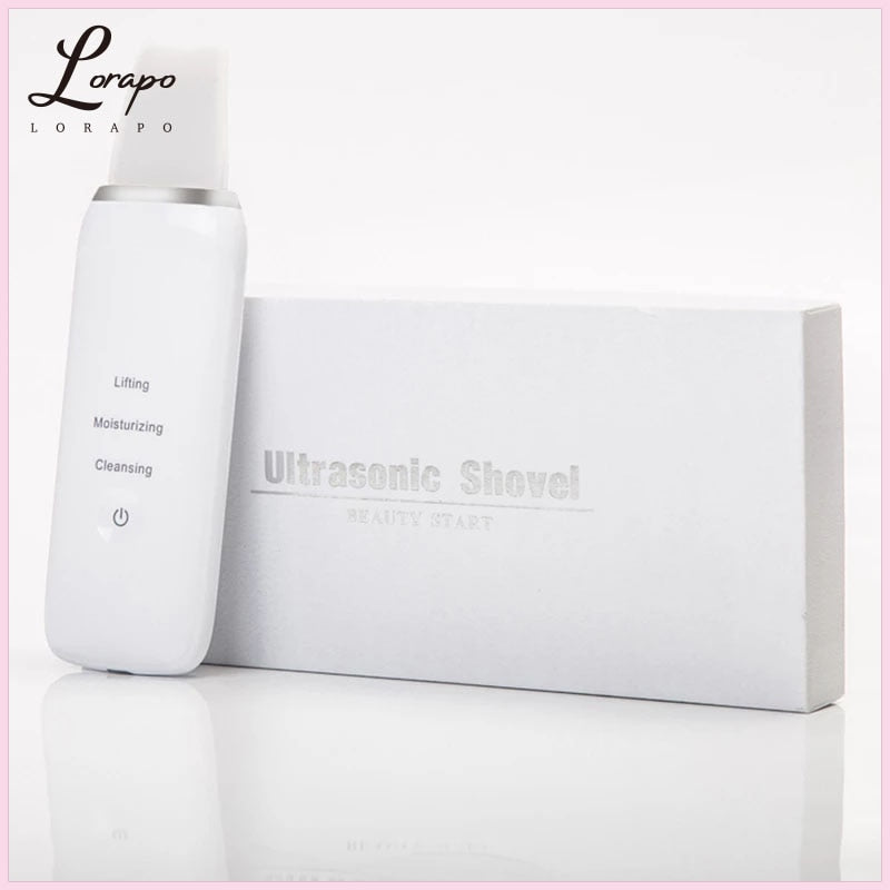 Cavitation Peeling Facial Cleaning Ultrasonic Skin Scrubber Deep Clean Ultrasonic Exfoliating Spa Scraper to Remove Blackheads