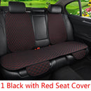 Summer Car Seat Cover Protector Auto Flax Front Back Rear Backrest Linen Seat Cushion Pad for Automotive Interior Truck Suv Van