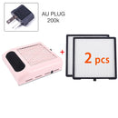 80W Nagel-Staubsammler-Ventilator-Staubsauger-Maniküre-Werkzeugmaschinen mit Filter-starker Energie-Nagel-Kunst-Werkzeug-Nagel-Staubsauger