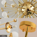 Sputnik Firework Chandelier Lighting Modern Pendant lighting /Ceiling Light Fixture for Living Room Bedroom Dining Room
