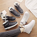 Women Winter Boots Snow Boots  Ankle Keep Warm Plush Shoes Sneakers Flats Lace Up Ladies Short Shoes