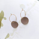 Women Earrings Irregular Geometrical Temperament of Restoring Ancient Ways Round Earrings Earrings Metal Earrings Wholesale 002