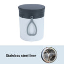 430ml Thermos Insulation Lunch Box 304 Stainless Steel Inner Bento Box Portable Outdoor Food Container for Office School