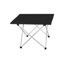 Mesa portátil de aleación de aluminio, muebles de exterior, plegable, para acampar, senderismo, escritorio, mesa de pícnic al aire libre para viajar, muebles