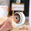 FUSIYU Mini heater, low-power electric radiator, energy saving, overheating protection and anti-roll system, Mini office and children heater, white, 800W