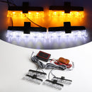 Grill Car Police LED Light Strobe Red Blue Emergency  Remote Wireless Control Flash Signal Fireman Beacon Warning Lamp