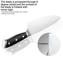 XITUO 7PCS Kitchen Knife Set German Steel Chef Knife Japanese Santoku Knife Cleaver Paring Knives Boning knife Cooking Tool