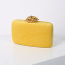 Bolso de mano de terciopelo para mujer, bolso de diseñador de lujo, bolso de mano con cerradura de flor de diamante, bolso de noche elegante, bolso de mano de boda ZD1905