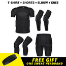 Motorrad-Rüstung Unterwäsche Schutz Motorradjacke Herren Basisschicht Hose Motocross Motorrad Moto Body Schutzausrüstung Anzug