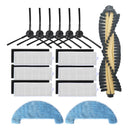 Accessories Kit For Ilife A4 A4S A40 Vacuum Cleaner Parts HEPA filter primary filter side brush Roll Brush Cover Mop Pad Cloth