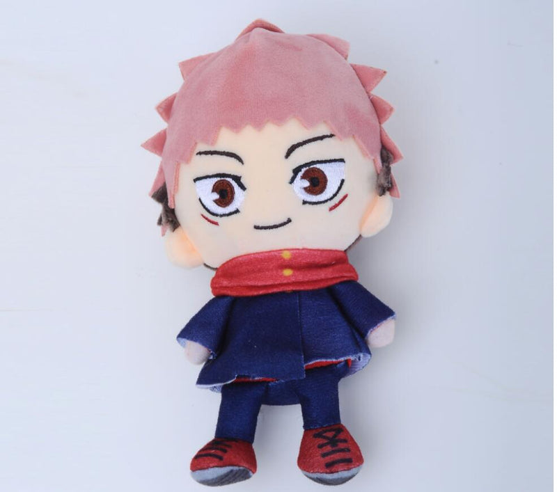 10cm-15cm Jujutsu Kaisen Yuji Itadori  Anime Plush Toy Stuffed Toy keychain