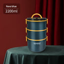 Stainless Steel Lunch Box Leak-Proof Portable Insulated Student School Multi-layer Tableware Bento Box Food Container Storage