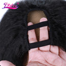 Lydia Afro Kinky Straight U Part Natural Black Color Hair Wig Heat Resistant Synthetic 16-22 Inch Daily Wigs For Women  Ladies