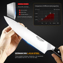 Japanese Kitchen Knives Sharp Chef Knife Sets Germany 1.4116 High Carbon Steel Santoku Fruit Boning Cooking Knife Handmade