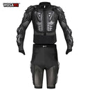 WOSAWE Motorcycle Body Armor Racing Moto Protector Chest Back Motocross Protective Gear Motobike Full body Armor Jackets