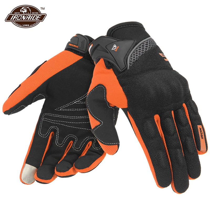 Motorcycle Gloves Men Racing Gant Moto Motorbike Motocross Riding Gloves Motorcycle Breathable Summer Full Finger Guantes